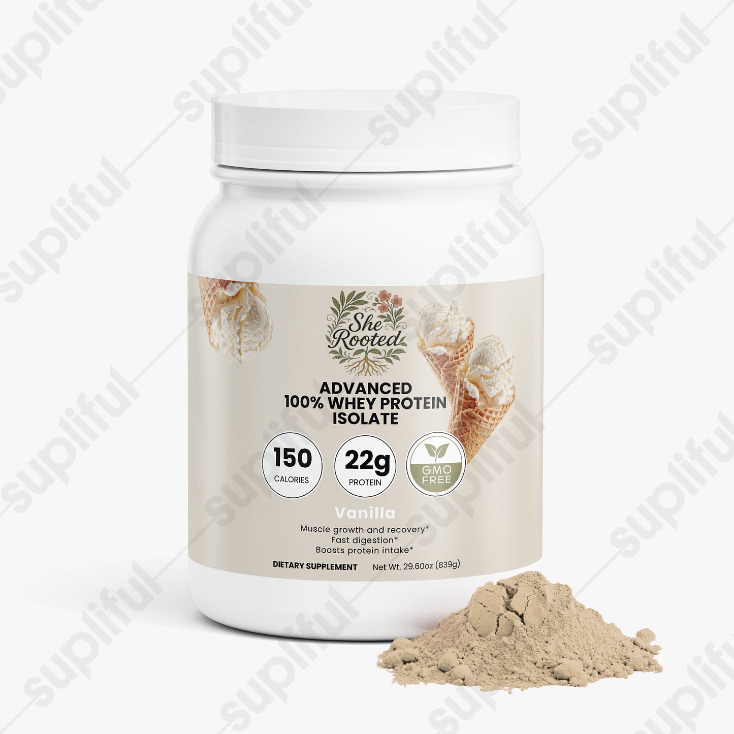 Advanced 100% Whey Protein Isolate (Vanilla)